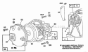 Gear Case Assembly Diagram and Parts List for 080202-2261-01  Briggs and Stratton Engine